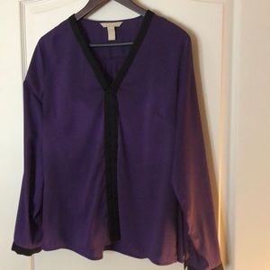 Beautiful purple blouse